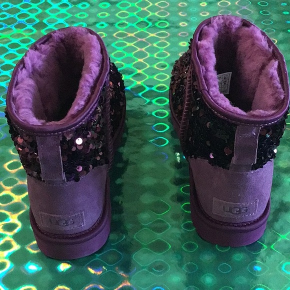 UGG🟣Pinot noir purple sequins - Picture 14 of 16